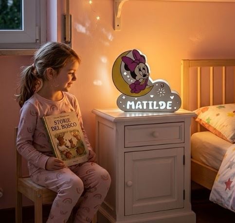 Anteprima di Lampada Bimbi con Minnie