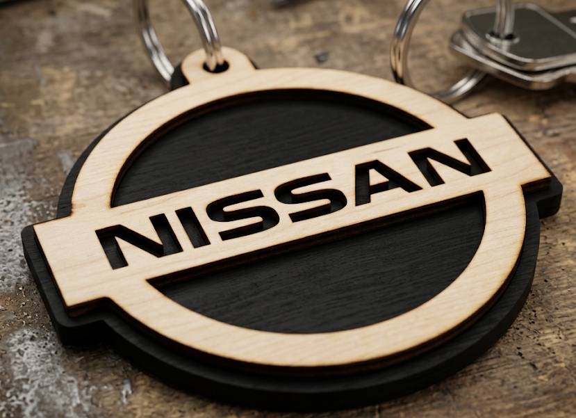 Anteprima di Portachiavi Nissan Doppio Strato